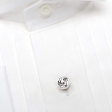 Modern Knot Sterling Silver 5-Studs - Cufflinks.com - Flyclothing LLC