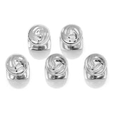Modern Knot Sterling Silver 5-Studs - Cufflinks.com - Flyclothing LLC