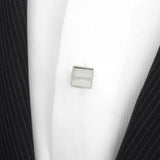 Sterling Silver Rope Square 5-Studs - Cufflinks.com - Flyclothing LLC