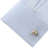 Samurai Mask Cufflinks - Cufflinks.com - Flyclothing LLC