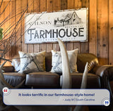 Rustic Horse Farmhouse Sign - Tailored Canvases - Flyclothing LLC