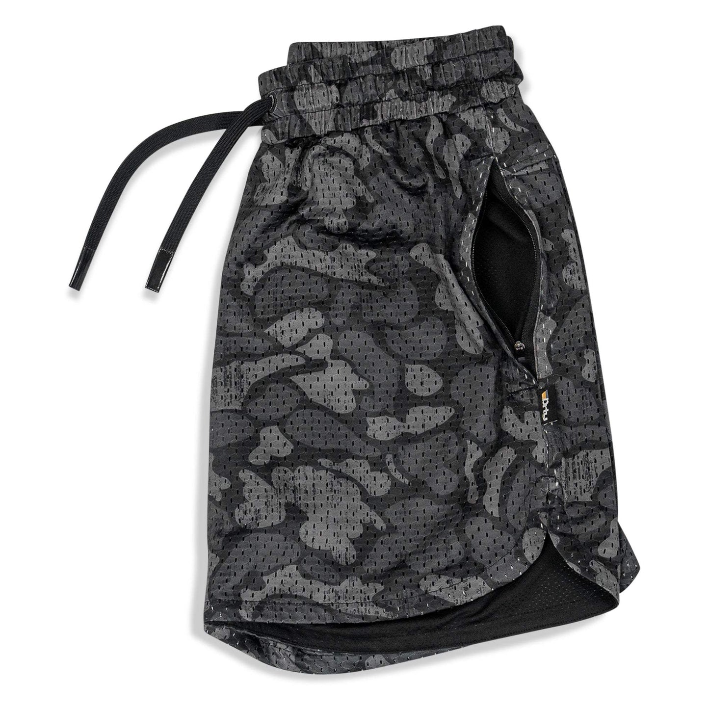 Men’s Double-Layer Mesh Training Shorts — 5" Inseam - DIRTY COWBOY USA - Flyclothing LLC