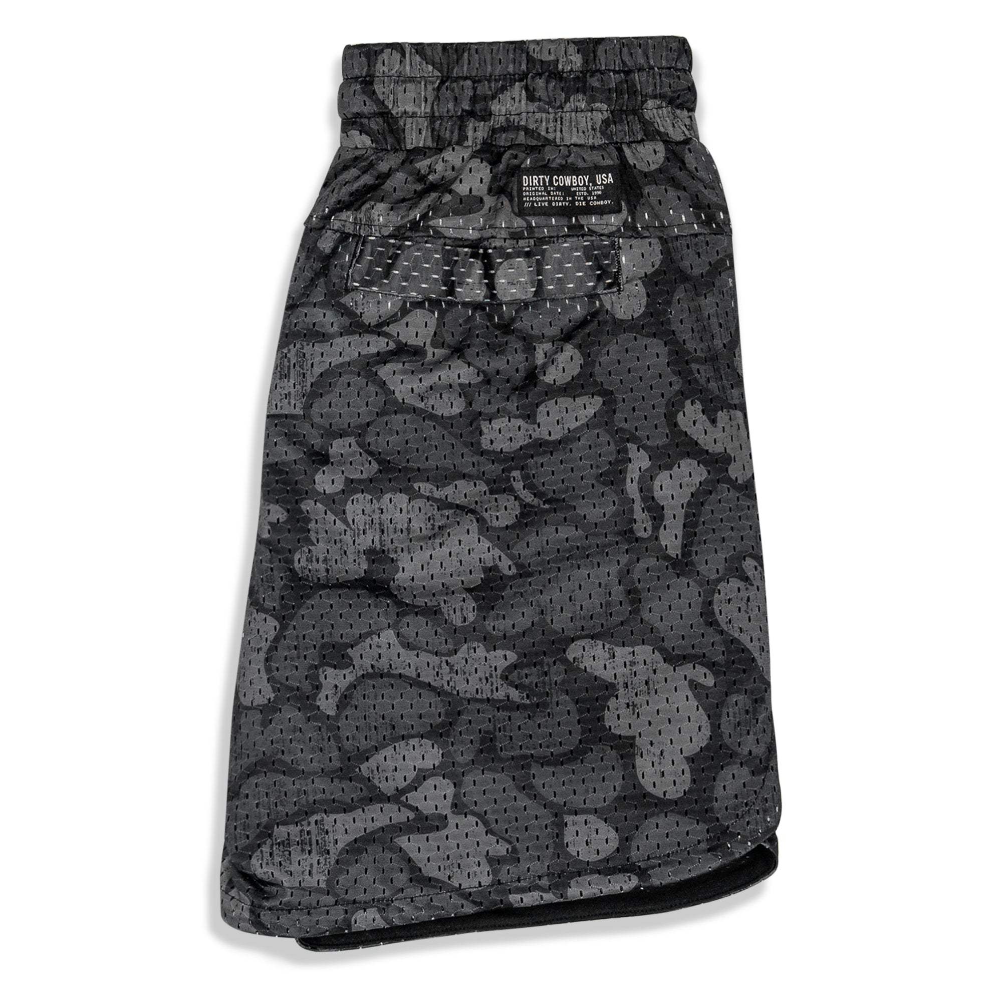 Men’s Double-Layer Mesh Training Shorts — 5" Inseam - DIRTY COWBOY USA - Flyclothing LLC