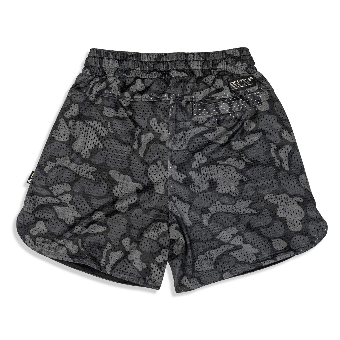 Men’s Double-Layer Mesh Training Shorts — 5" Inseam - DIRTY COWBOY USA - Flyclothing LLC