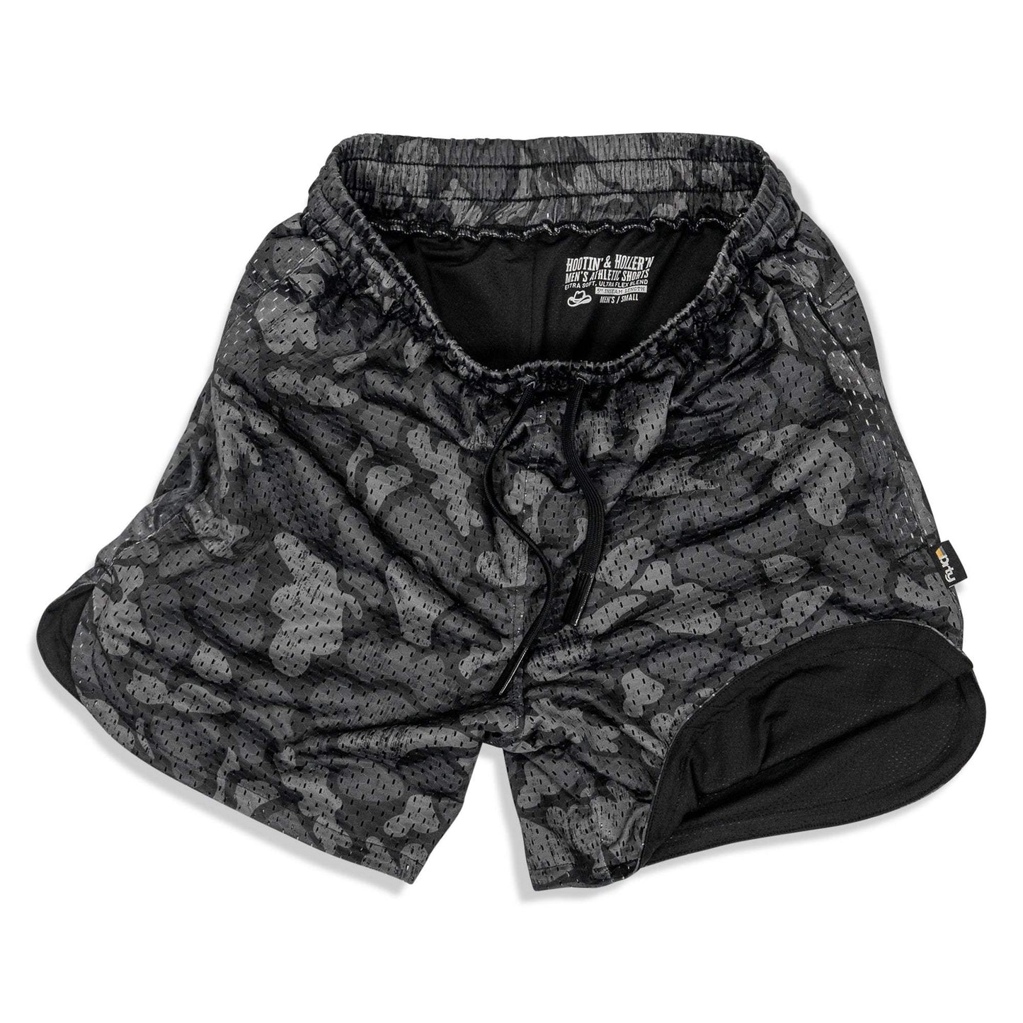 Men’s Double-Layer Mesh Training Shorts — 5" Inseam - DIRTY COWBOY USA - Flyclothing LLC