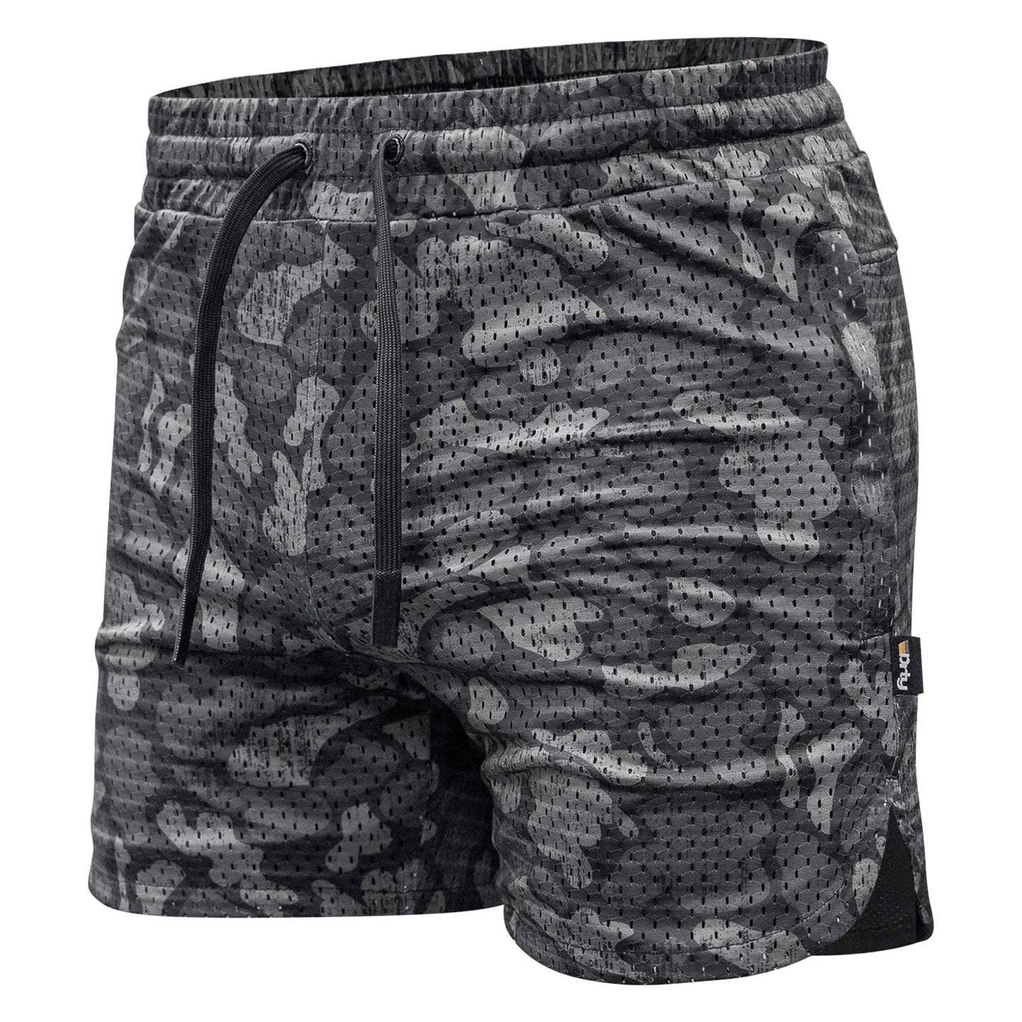 Men’s Double-Layer Mesh Training Shorts — 5" Inseam - DIRTY COWBOY USA - Flyclothing LLC