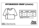 Def Leppard 1 Color Oversize Crop Top - Def Leppard - Flyclothing LLC