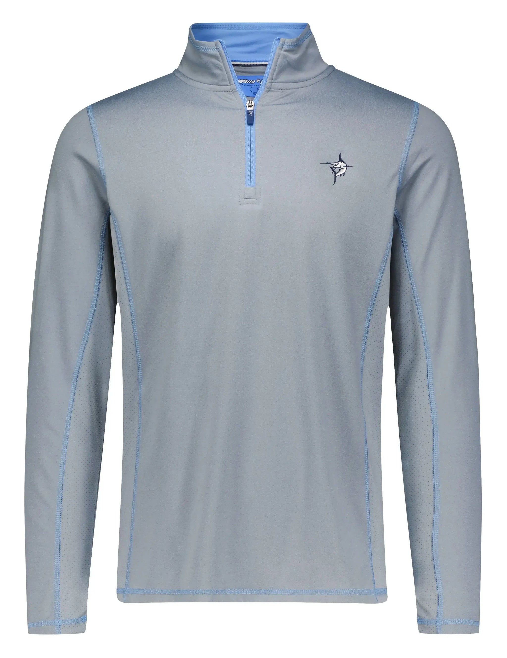 Montauk Quarter Zip Midweight Comfort - White Water Life - Flyclothing LLC