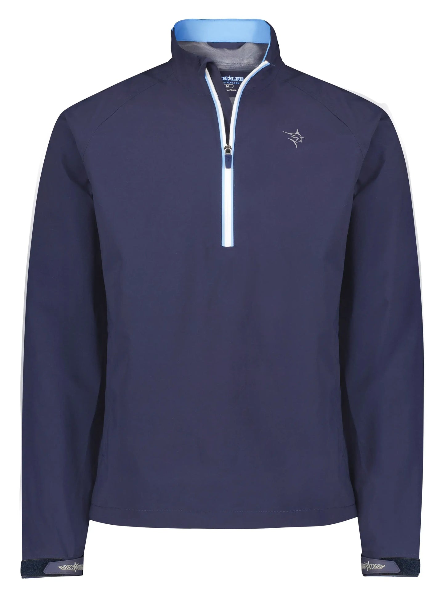 Palm Beach Waterproof Quarter Zip - White Water Life - Flyclothing LLC