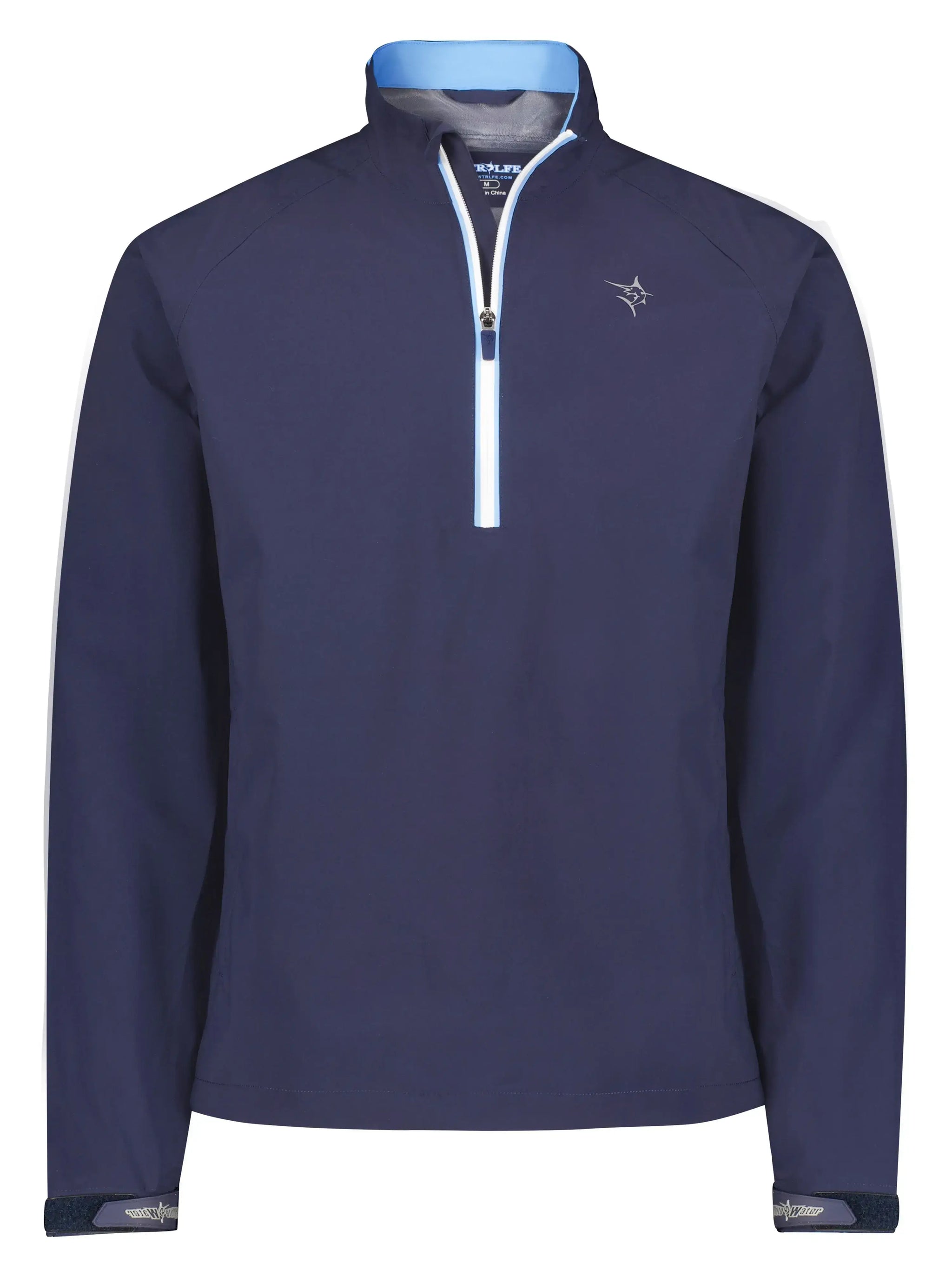 Palm Beach Waterproof Quarter Zip - White Water Life - Flyclothing LLC