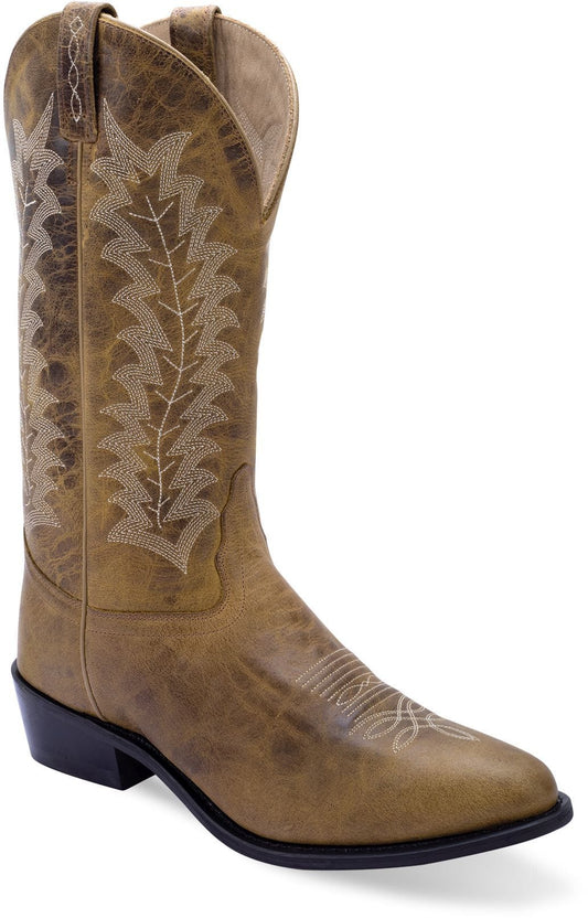 Old West Burnt Tan MEN'S WESTERN BOOTS - Old West