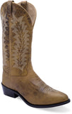 Old West Burnt Tan MEN'S WESTERN BOOTS - Old West