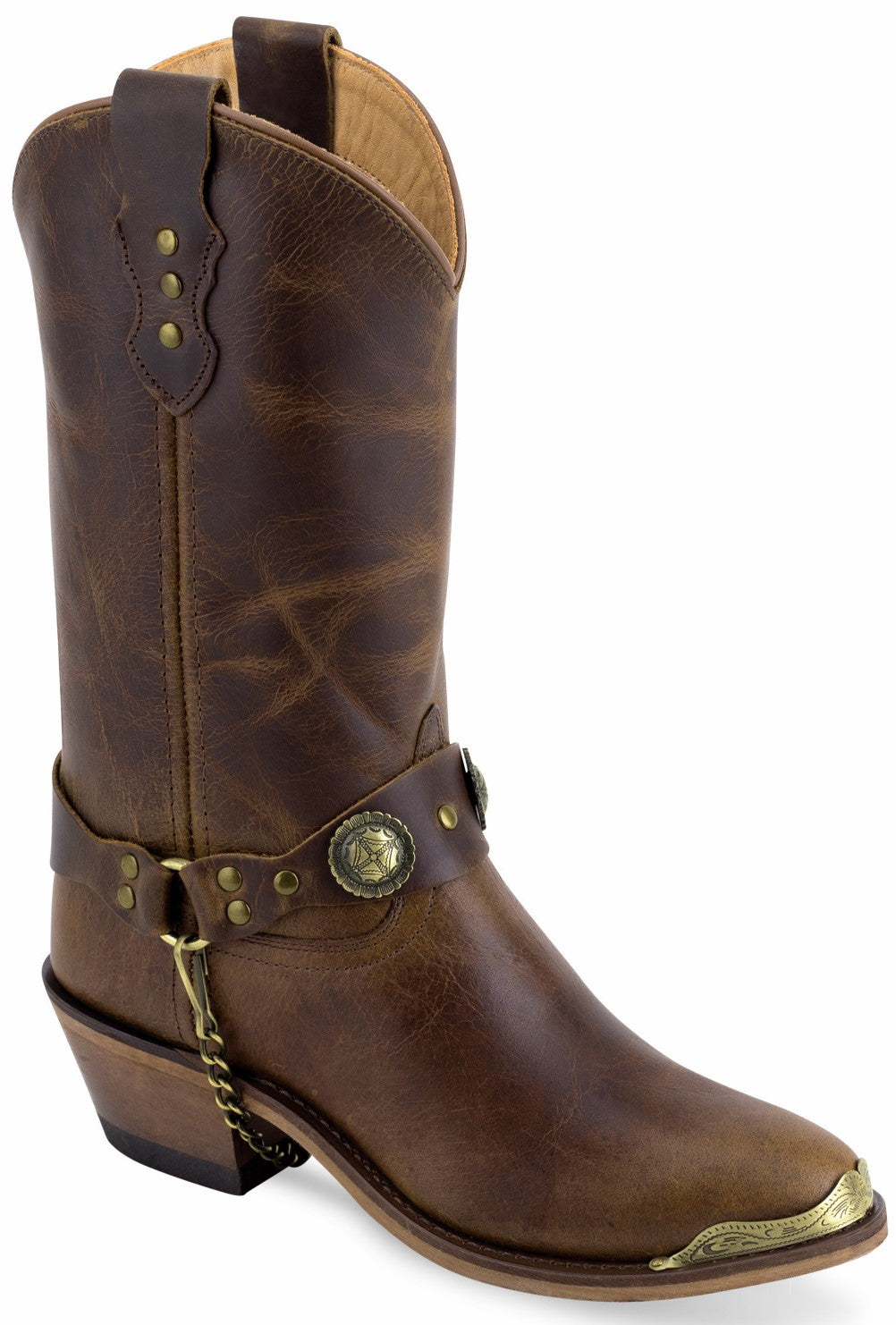 Old West Women's Western Boots Rugby Mustard OW2050L - Old West - Flyclothing LLC