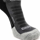 3 Pack Obsidian - Run Ankle Midweight Merino Wool Sock - GRIP6 - Flyclothing LLC