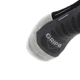 3 Pack Obsidian - Run Ankle Midweight Merino Wool Sock - GRIP6 - Flyclothing LLC