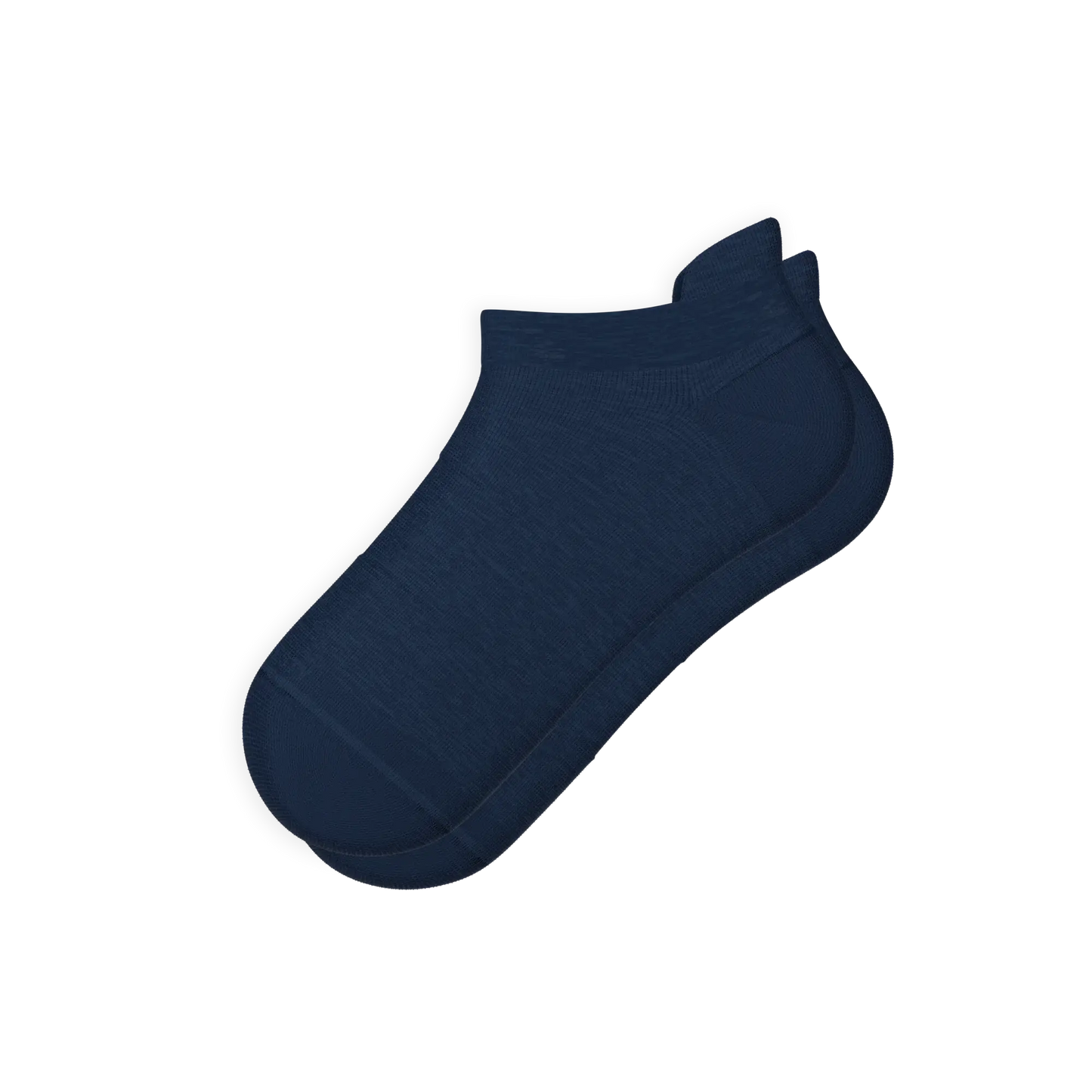The Ocean Blue | Chambray Heather Heel Hammock™ Ankle Socks - Shinesty - Flyclothing LLC