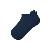 The Ocean Blue | Chambray Heather Heel Hammock™ Ankle Socks - Shinesty - Flyclothing LLC