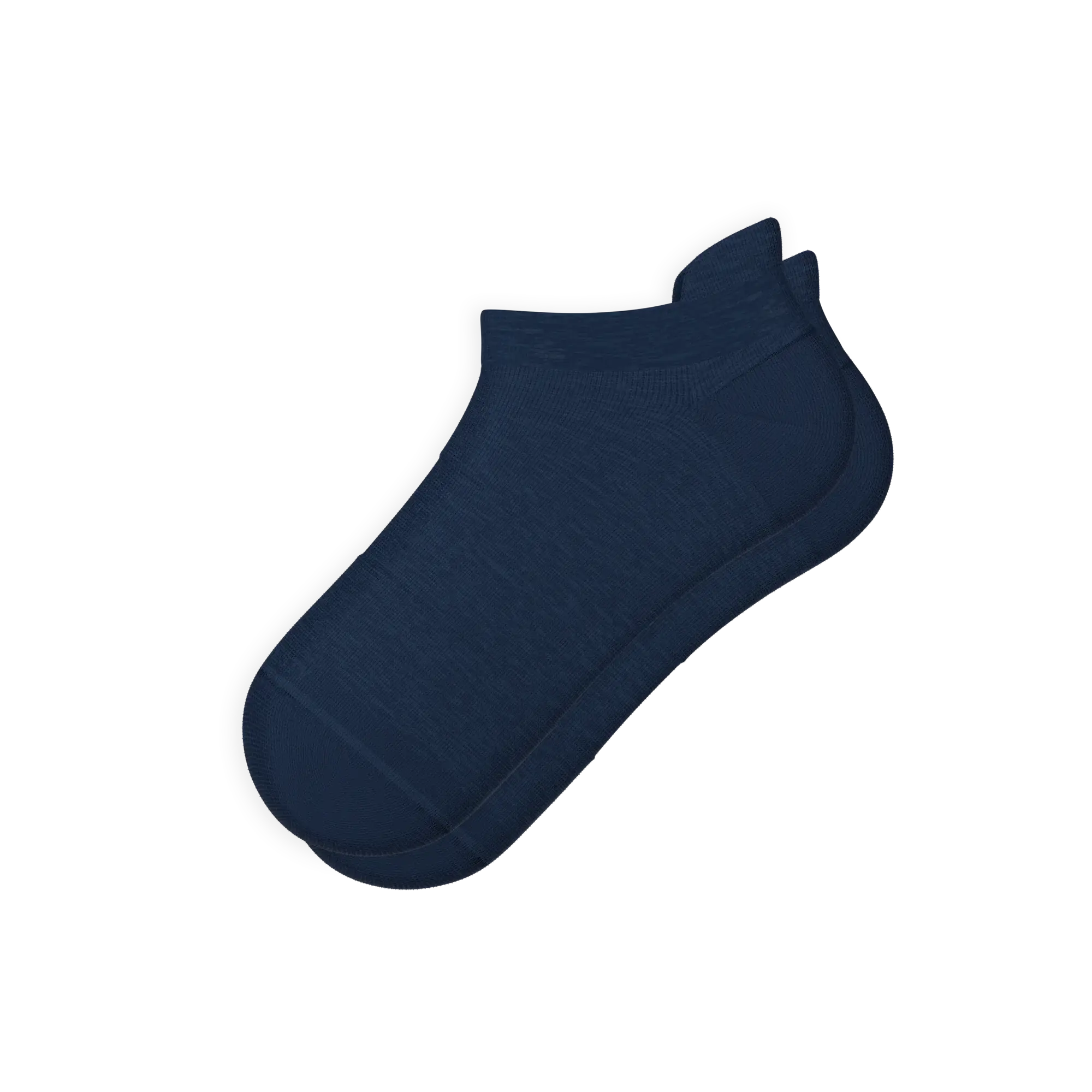 The Ocean Blue | Chambray Heather Heel Hammock™ Ankle Socks - Shinesty - Flyclothing LLC