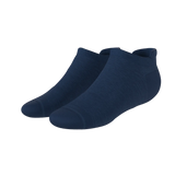 The Ocean Blue | Chambray Heather Heel Hammock™ Ankle Socks - Shinesty - Flyclothing LLC