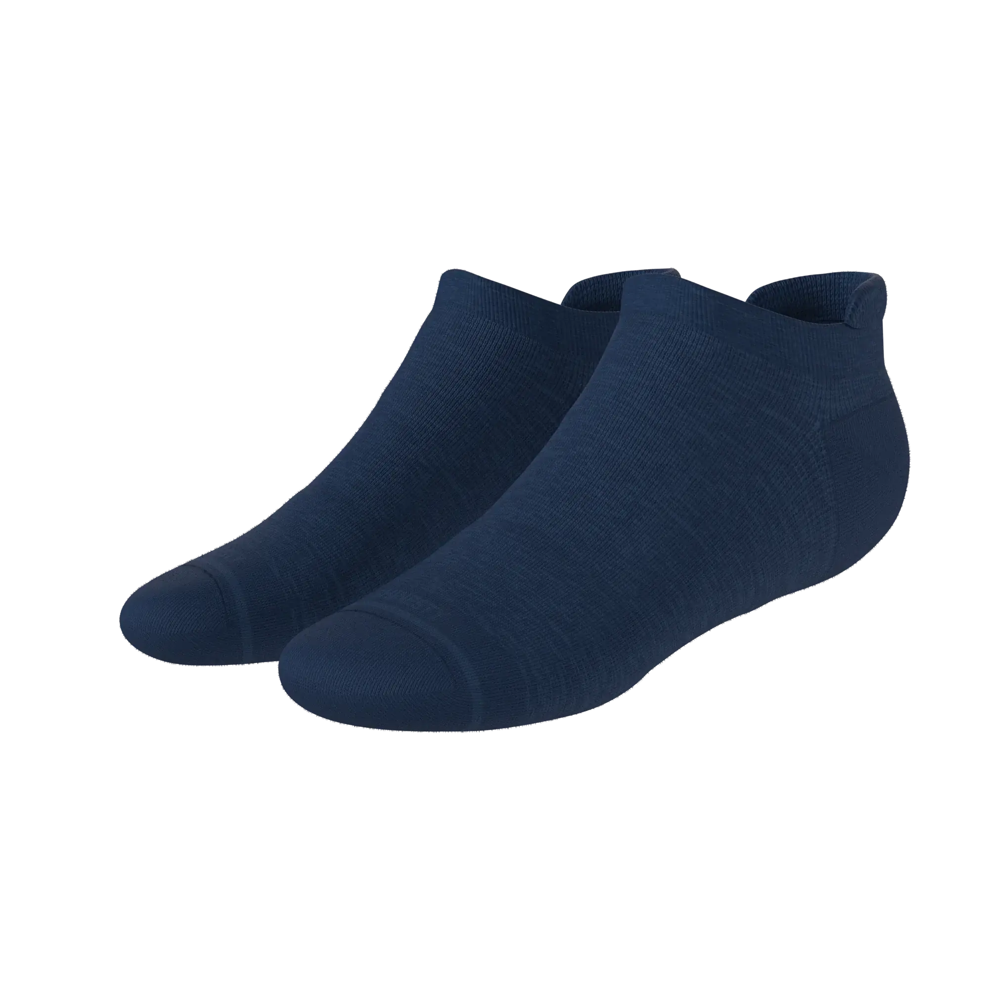 The Ocean Blue | Chambray Heather Heel Hammock™ Ankle Socks - Shinesty - Flyclothing LLC