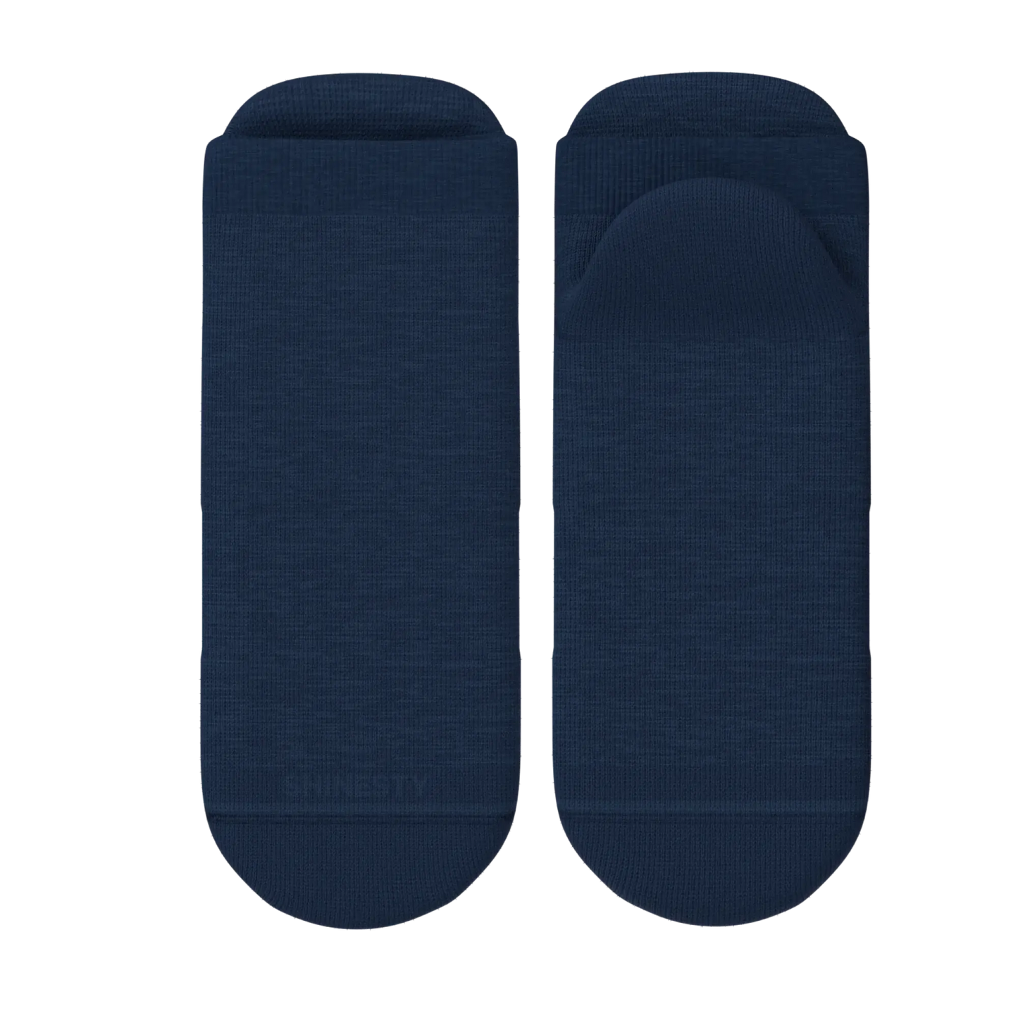 The Ocean Blue | Chambray Heather Heel Hammock™ Ankle Socks - Shinesty - Flyclothing LLC