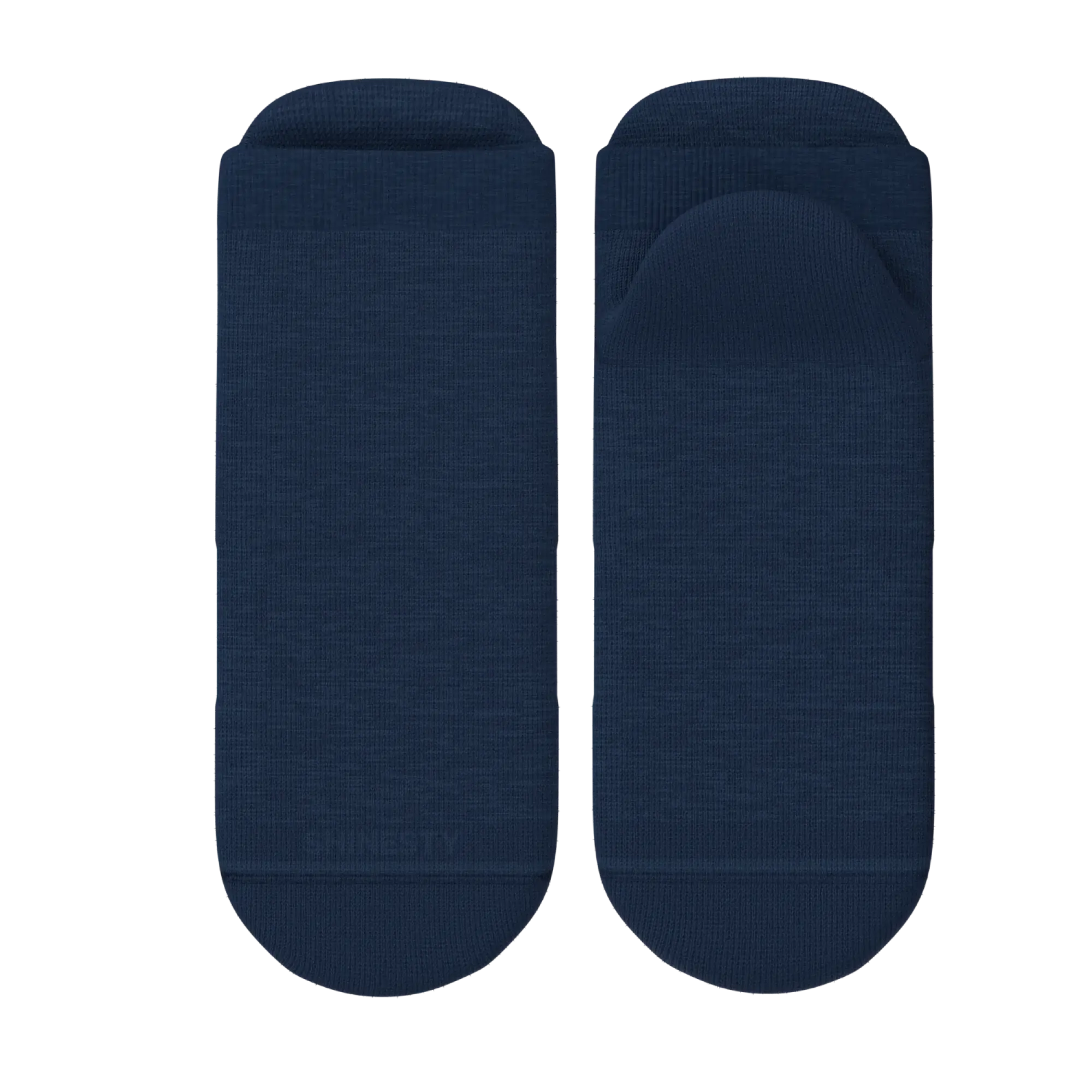 The Ocean Blue | Chambray Heather Heel Hammock™ Ankle Socks - Shinesty - Flyclothing LLC