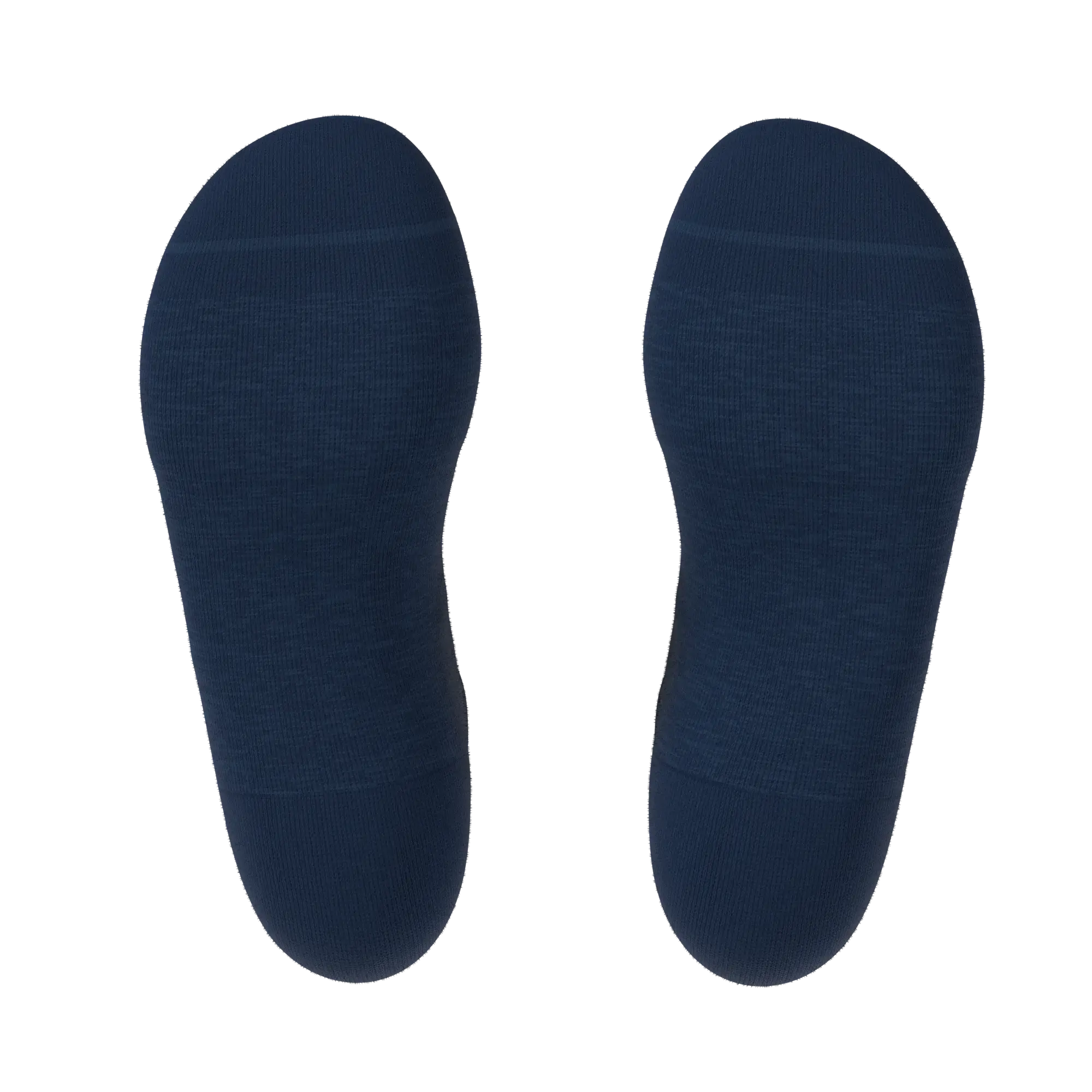 The Ocean Blue | Chambray Heather Heel Hammock™ Ankle Socks - Shinesty - Flyclothing LLC