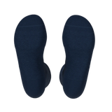 The Ocean Blue | Chambray Heather Heel Hammock™ Crew Socks - Shinesty - Flyclothing LLC