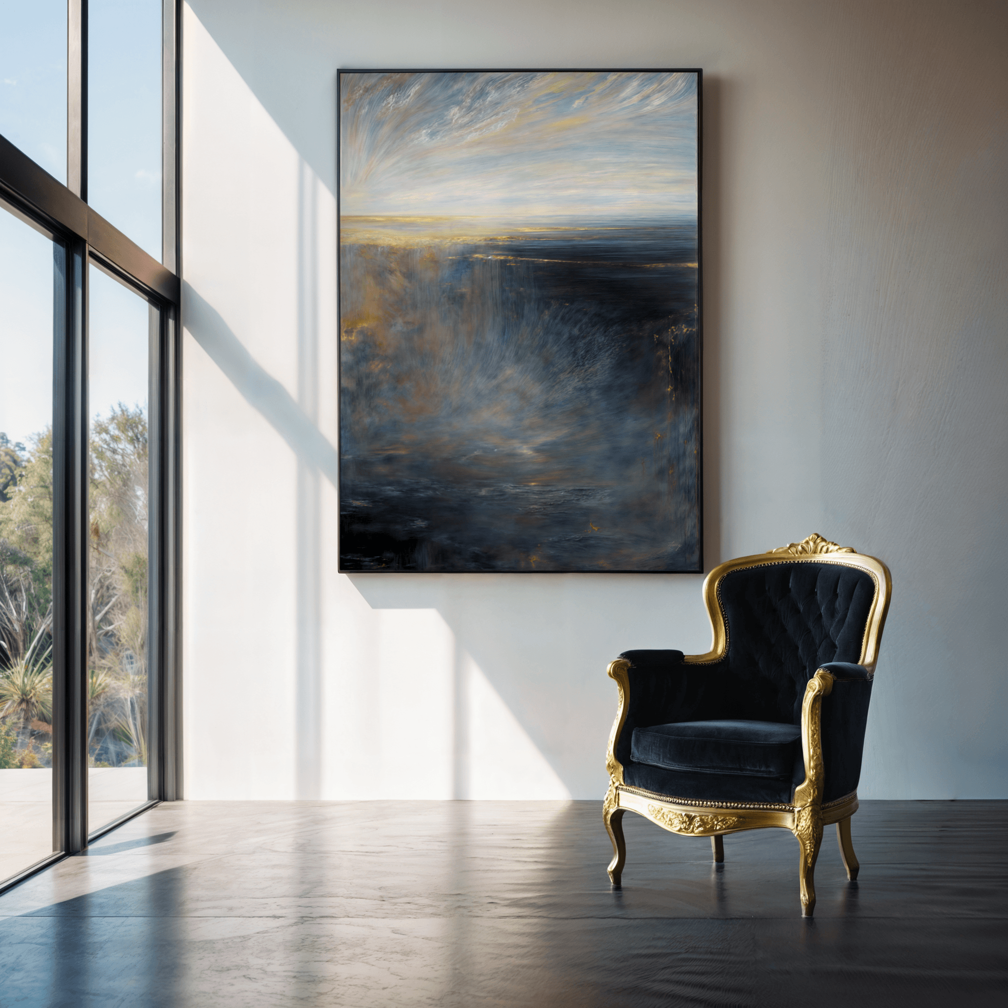 Canvas Print: "Oceans Lament" - Tailored Canvases - Flyclothing LLC