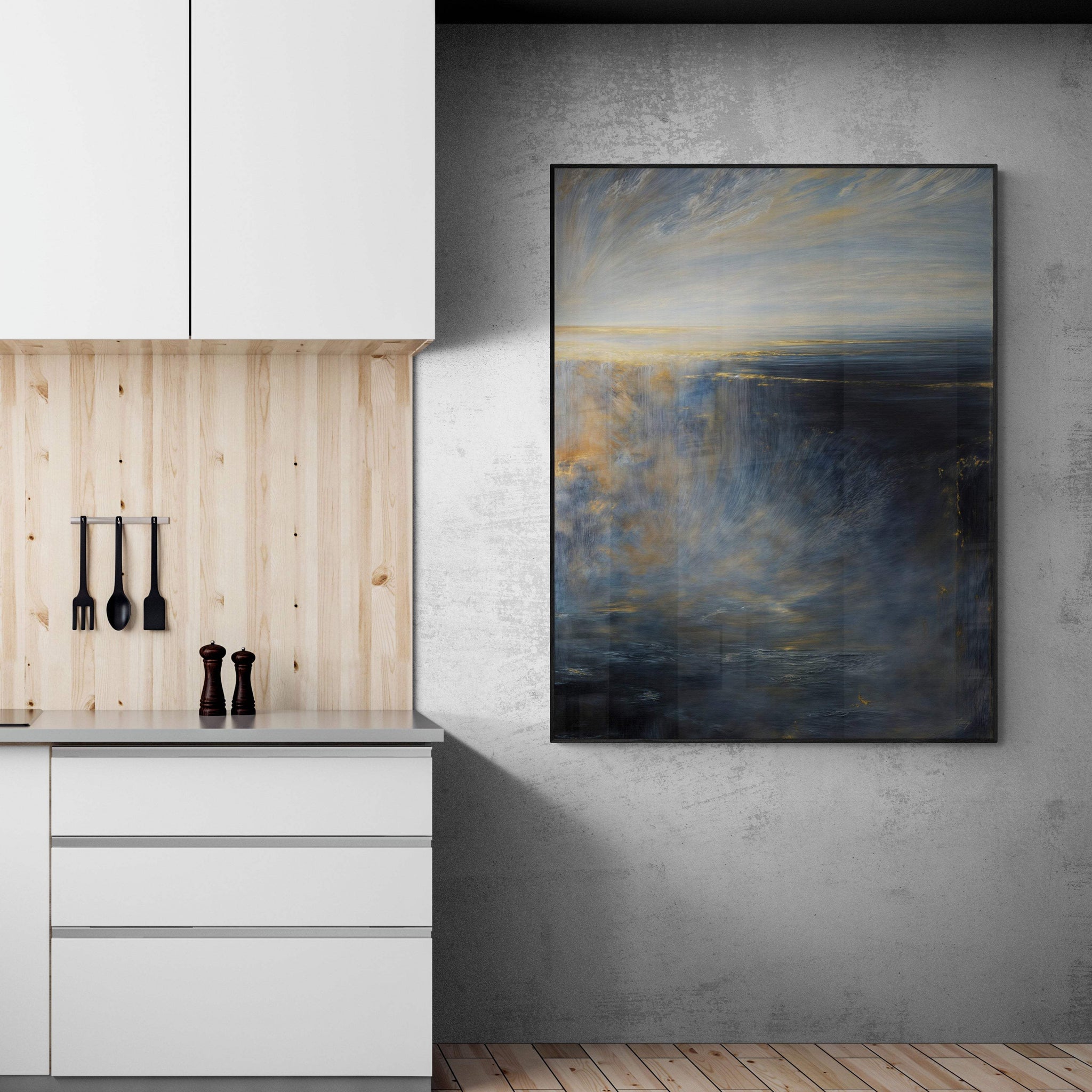 Canvas Print: "Oceans Lament" - Tailored Canvases - Flyclothing LLC