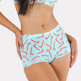 The Peppermint Pimp Canes | Candy Cane Modal Boyshort Underwear