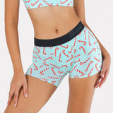 The Peppermint Pimp Canes | Candy Cane Women’s Boxers - Shinesty - Flyclothing LLC