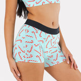 The Peppermint Pimp Canes | Candy Cane Women’s Boxers - Shinesty - Flyclothing LLC