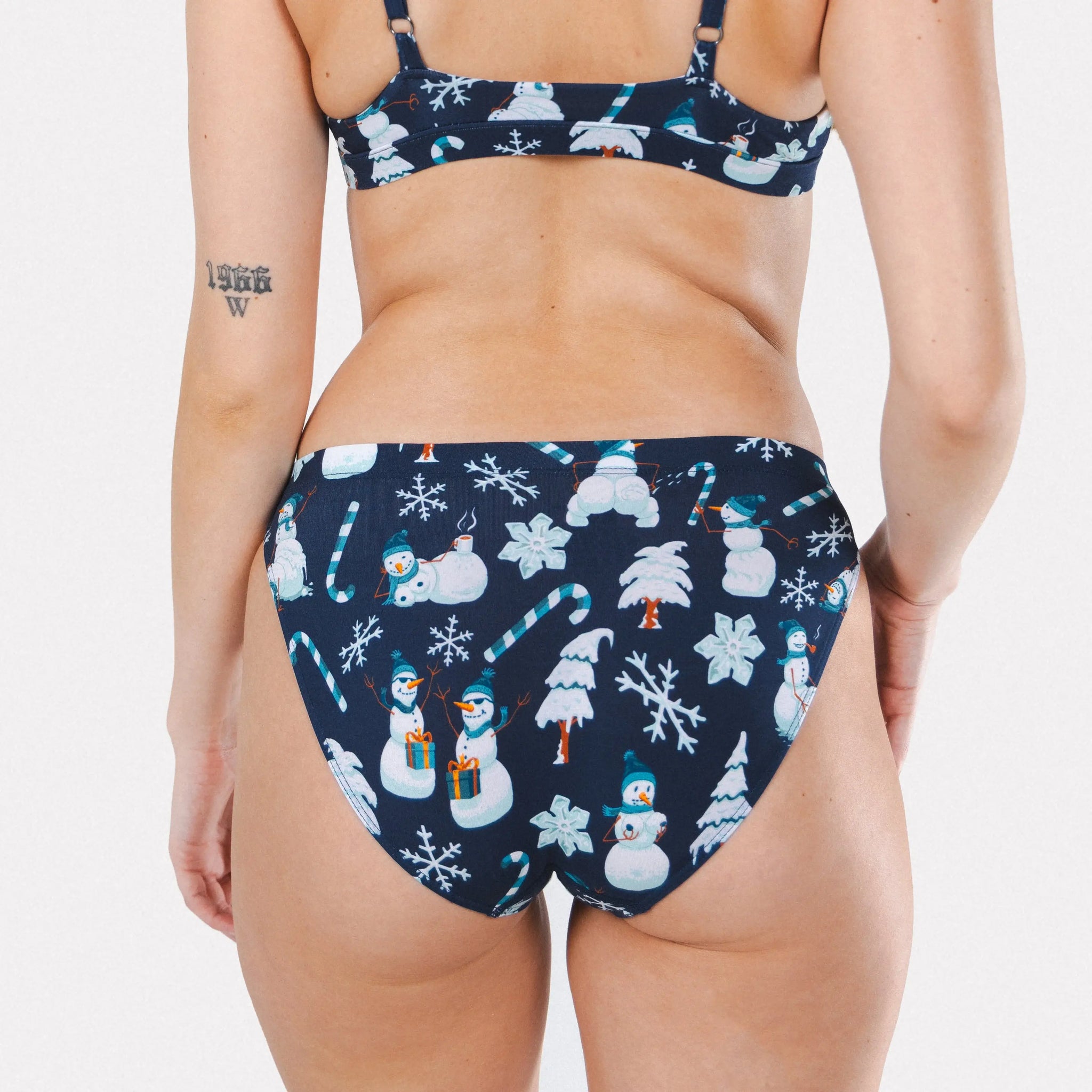 The Big Blizzard | Naughty Snowmen Modal Bikini Underwear - Shinesty - Flyclothing LLC