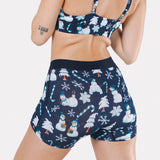 The Big Blizzard | Naughty Snowmen Women’s Boxers
