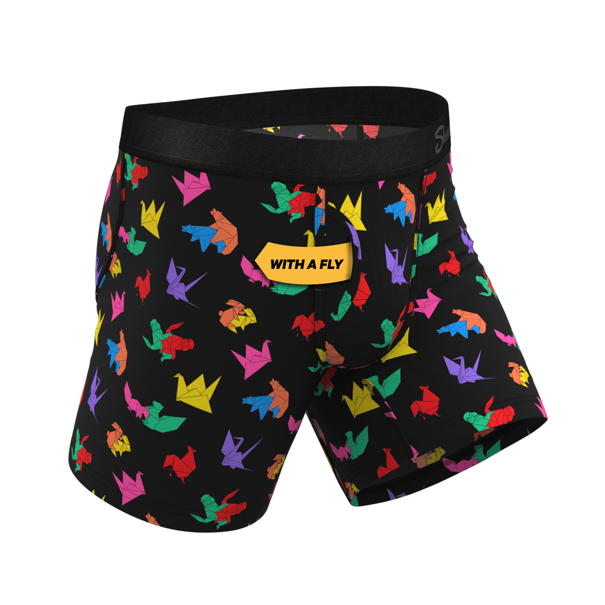 The Fold Fashioned | Origami Ball Hammock® Pouch Underwear With Fly - Shinesty