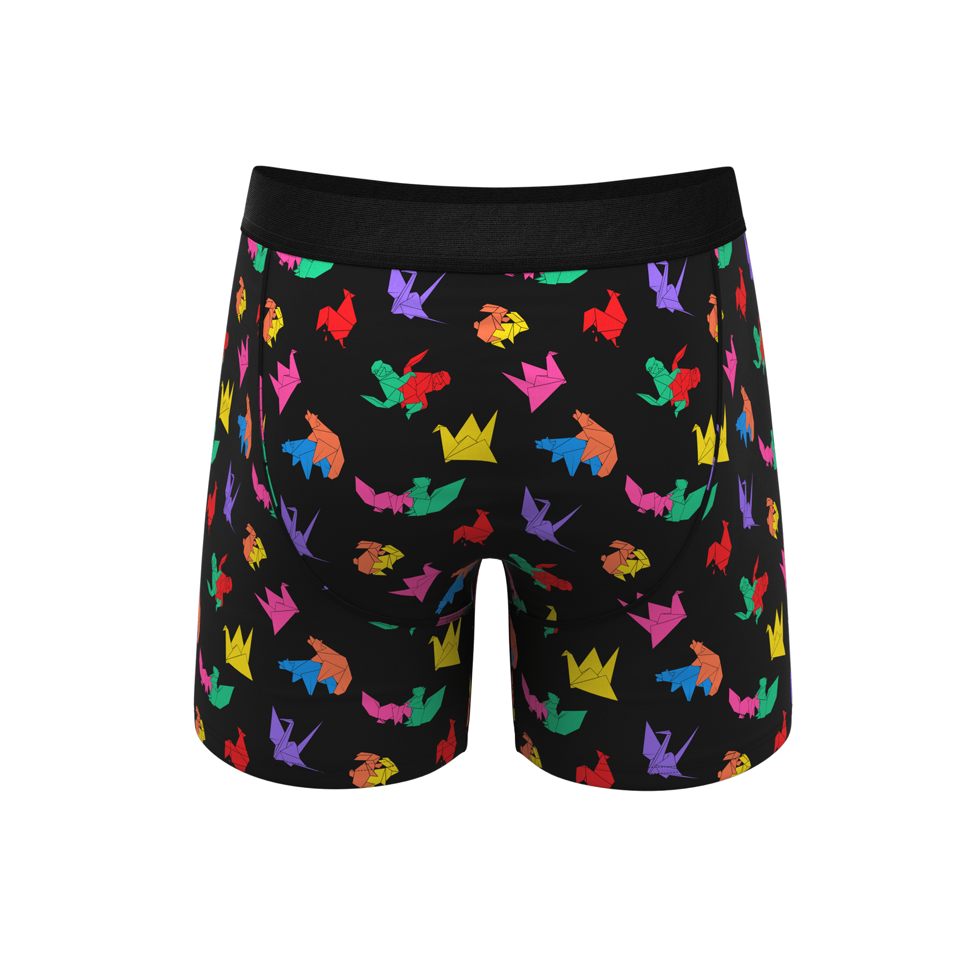 The Fold Fashioned | Origami Ball Hammock® Pouch Underwear With Fly - Shinesty