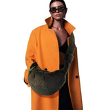 Faux Fur Fuzzy Plush Crossbody Bag - Madeline Love - Flyclothing LLC
