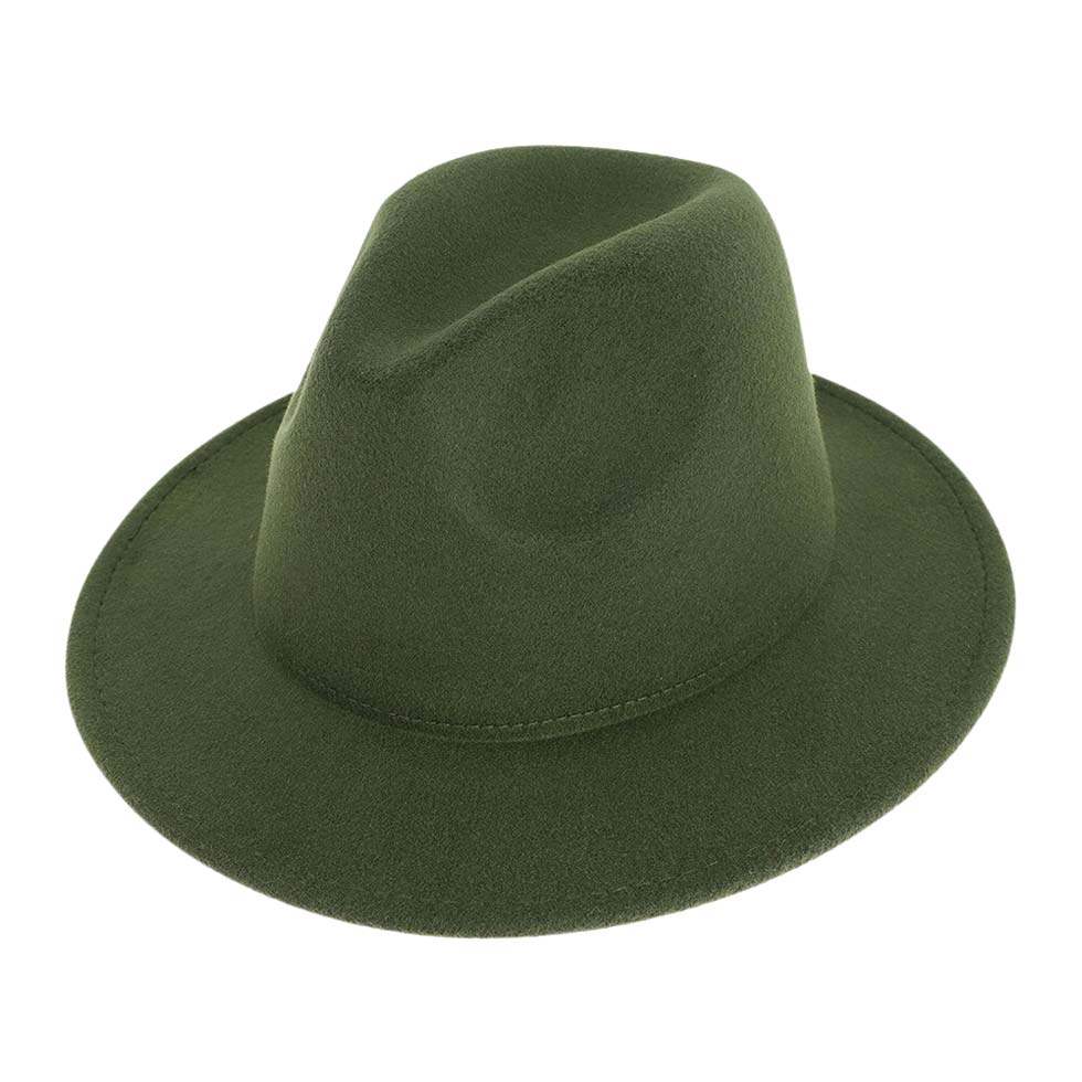 Beautiful Solid Panama Hat - Madeline Love - Flyclothing LLC