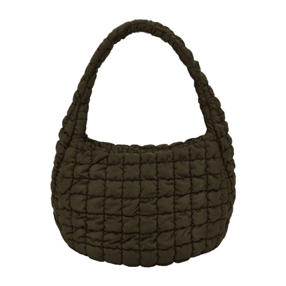 Quilted Puffer Shoulder Crossbody Bag - Madeline Love - Flyclothing LLC