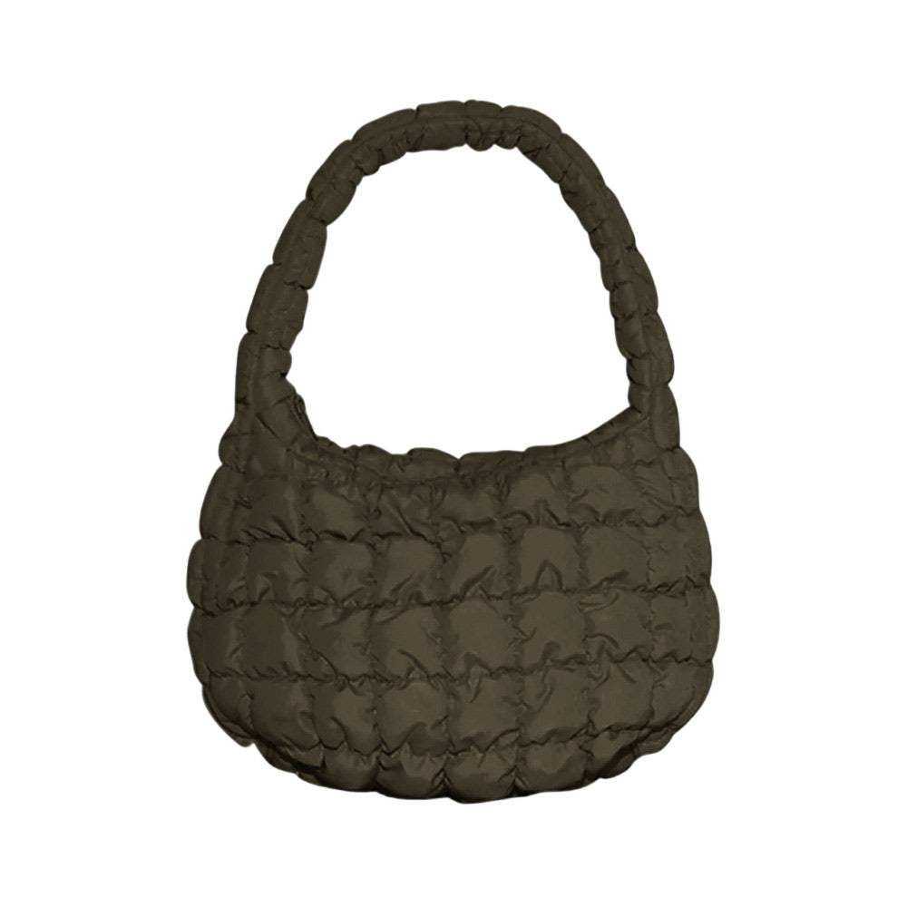 Quilted Puffer Tote Shoulder Bag - Madeline Love - Flyclothing LLC