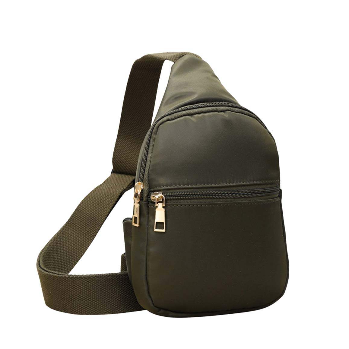Solid Nylon Mini Sling Bag - Madeline Love - Flyclothing LLC