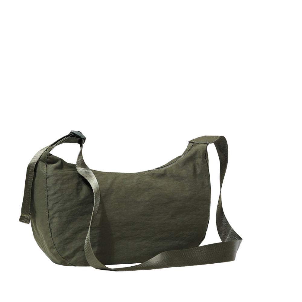 Solid Nylon Sling Bag Crossbody Bag - Madeline Love - Flyclothing LLC