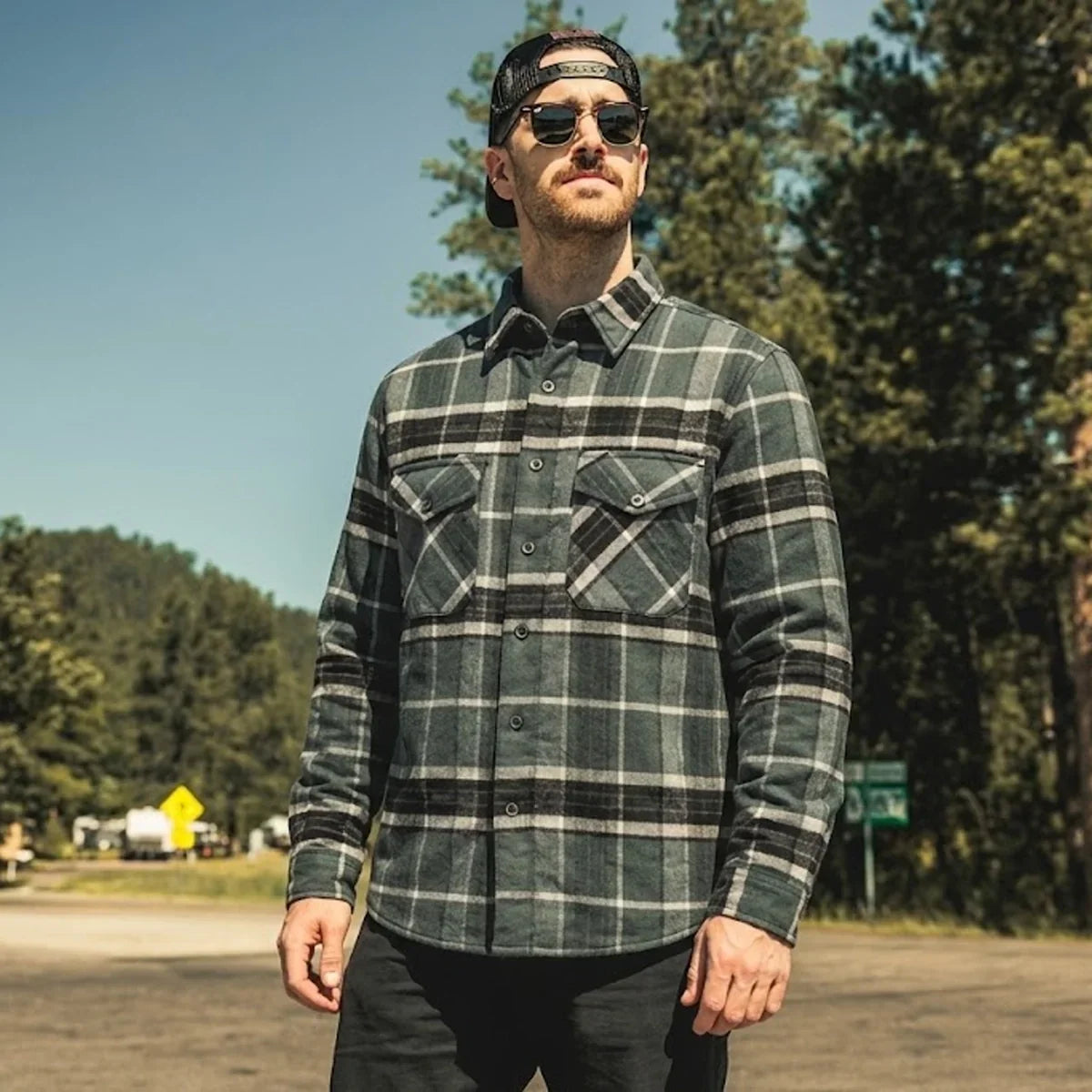 Grey Ghost Men's Plaid Flannel Shirt - Whet Blu NYC - Flyclothing LLC