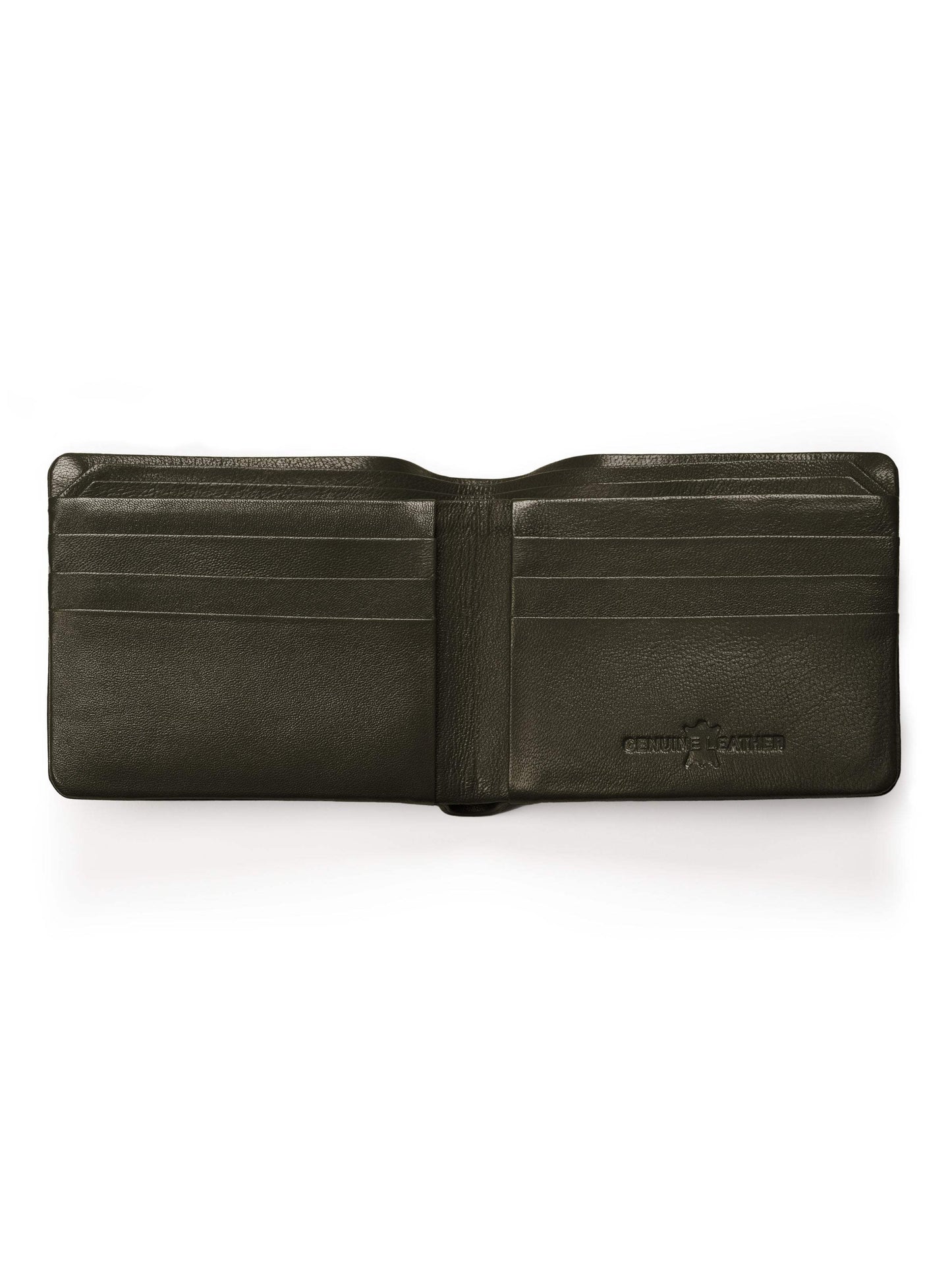 Olive Duke Bifold Wallet - Classy Leather Bags - Flyclothing LLC