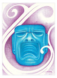 Black Market Art Company Olmec Jade Print