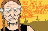 Black Market Art Company On The Road Again Print