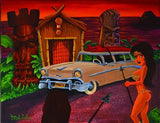 Black Market Art Company On The Outskirts of Nowheresville Print