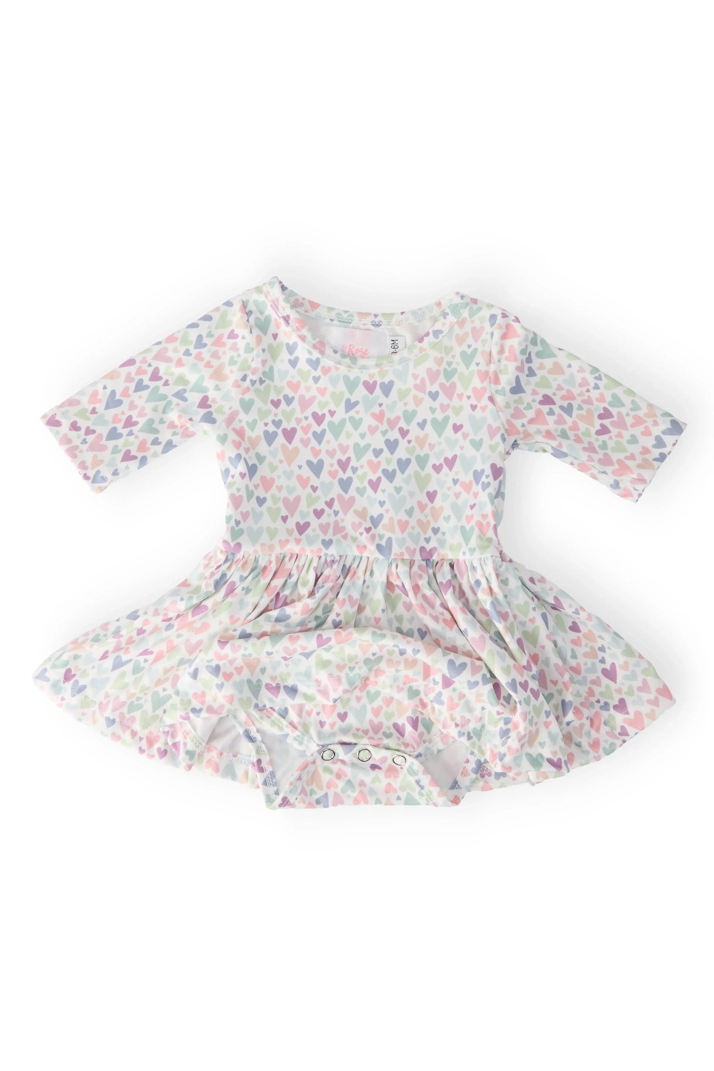 One in a Million 3/4 Sleeve Twirl Bodysuit - Mila & Rose ® - Flyclothing LLC