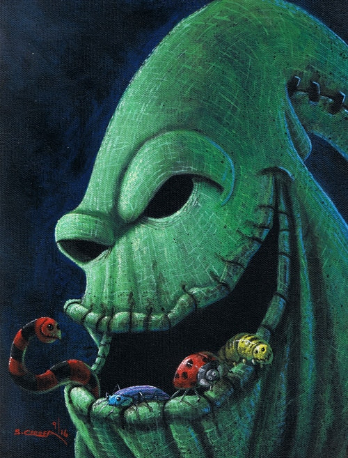 Black Market Art Company Oogie Boogie Print